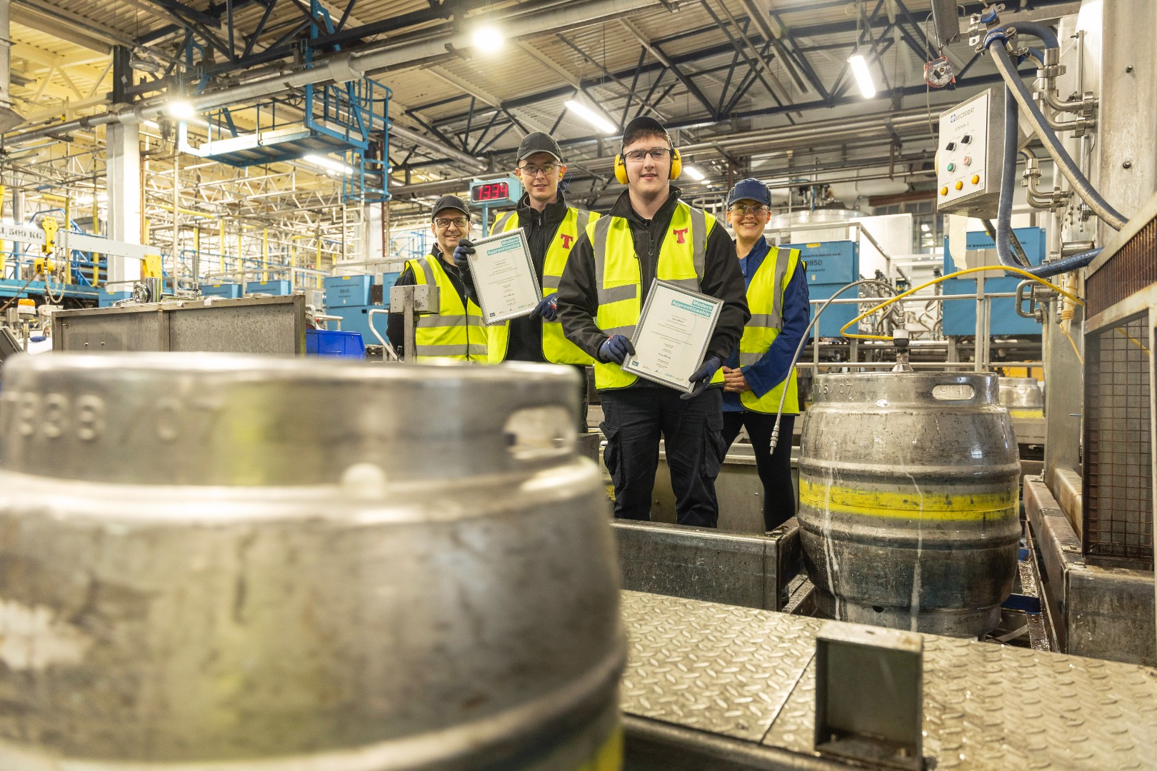 Double success in Tennent Caledonian’s new apprenticeship partnership with Craft Skills Scotland