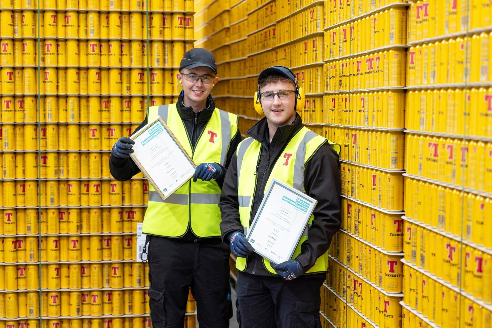 Double success in Tennent Caledonian’s new apprenticeship partnership with Craft Skills Scotland
