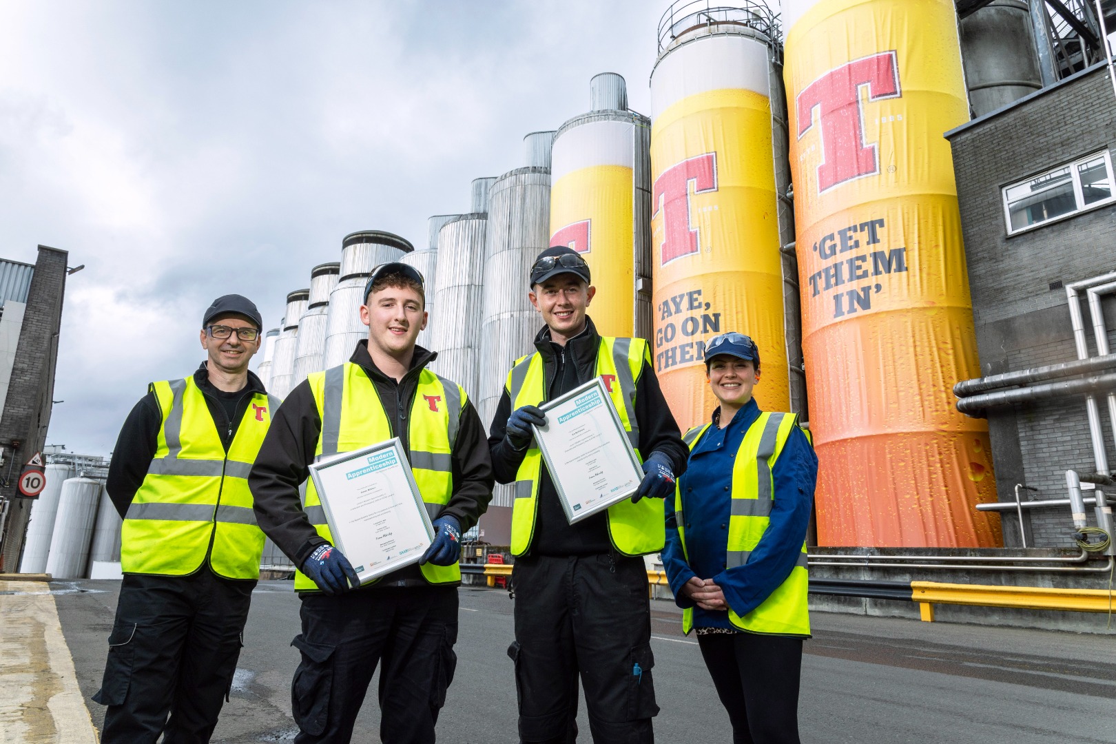 Double success in Tennent Caledonian’s new apprenticeship partnership with Craft Skills Scotland